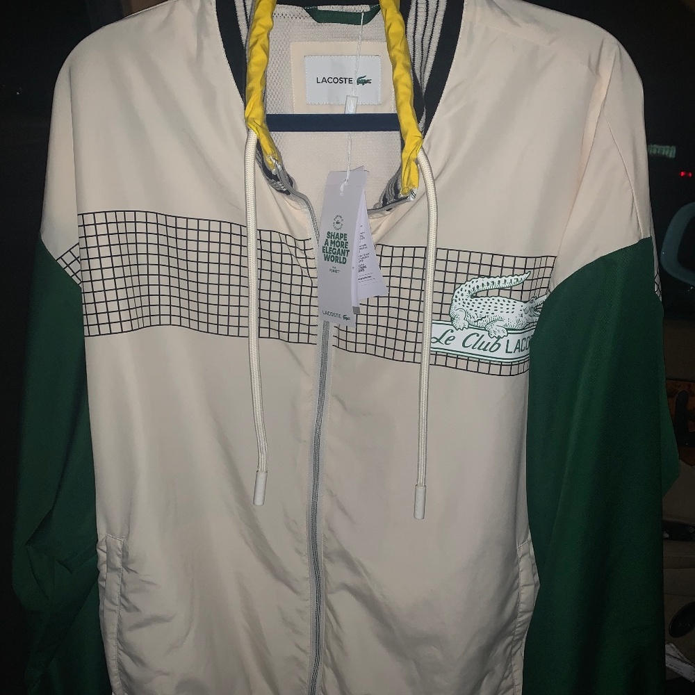 LACOSTE - (NEW) VARSITY STYLE JACKET